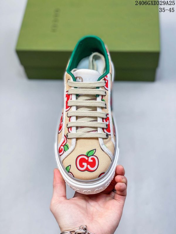 Gucci Tennis 1977 GG Women Men Print Sneaker