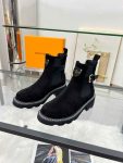 Louis Vuitton Beaubourg Chelsea boots Leather Women 398418