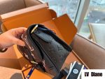 Louis Vuitton M46049 Diane Black Grey Women Bag